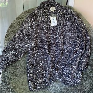 NWT eci cardigan with 3/4 sleeves size XL